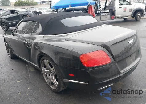 2012 Bentley Continental Gtc из США, поврежденный, VIN SCBGR3ZA7CC077536